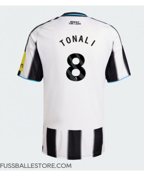 Günstige Newcastle United Sandro Tonali #8 Heimtrikot 2025-26 Kurzarm Günstige Newcastle United Sandro Tonali #8 Heimtrikot 2025-26 Kurzarm